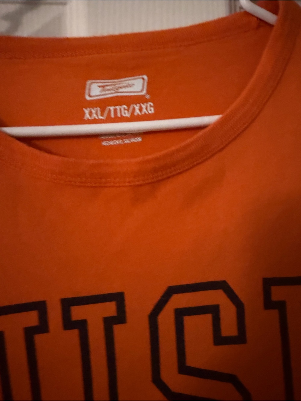 Syracuse 'CUSE' Short Sleeve Graphic Tee - Orange - Picture 3 of 3
